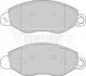 Тормозные колодки, дисковый тормоз.) BORG & BECK BBP1714 (фото 1)