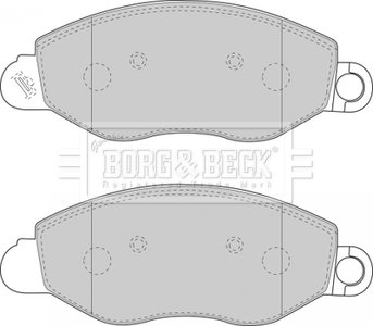 Тормозные колодки, дисковый тормоз.) BORG & BECK BBP1714