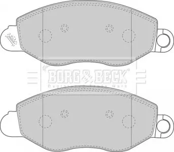Тормозные колодки, дисковый тормоз.) BORG & BECK BBP1714