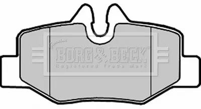Гальмівні колодки (набір) BORG & BECK BBP1958