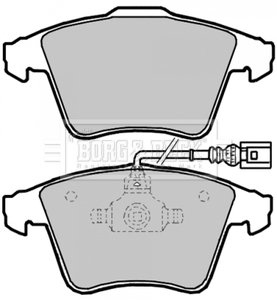 Тормозные колодки, дисковый тормоз.) BORG & BECK BBP2144 (фото 1)