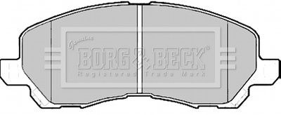 Гальмівні колодки (набір) BORG & BECK BBP2173 (фото 1)