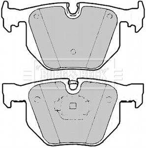 Тормозные колодки.) BORG & BECK BBP2183