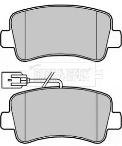 Гальмівні колодки (набір) BORG & BECK BBP2267