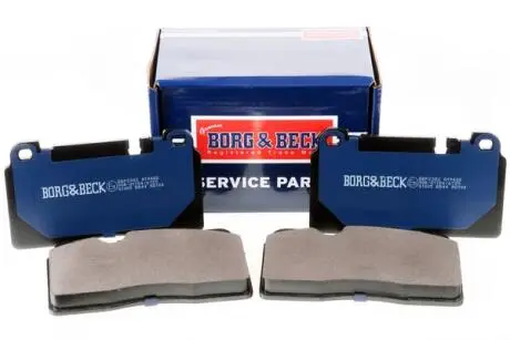 Гальмівні колодки (набір) BORG & BECK BBP2382