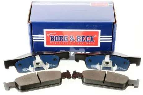 Гальмівні колодки (набір) BORG & BECK BBP2407
