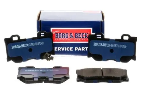Гальмівні колодки (набір) BORG & BECK BBP2434