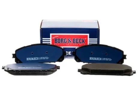 Гальмівні колодки (набір) BORG & BECK BBP2485