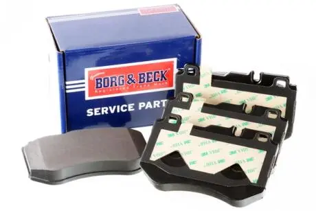 Гальмівні колодки (набір) BORG & BECK BBP2501