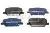 Тормозные колодки (задние) Hyundai Santa Fe 18- (110.9x46.5x16) Q+ BORG & BECK BBP2854 (фото 2)