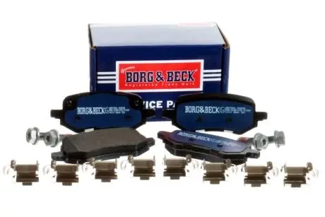 Гальмiвнi колодки дисковi BORG & BECK BBP2886