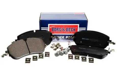 Колодки тормозные (передние) Land Rover Discovery/Range Rover 05- (с датчиком) (CBI) BORG & BECK BBP2944