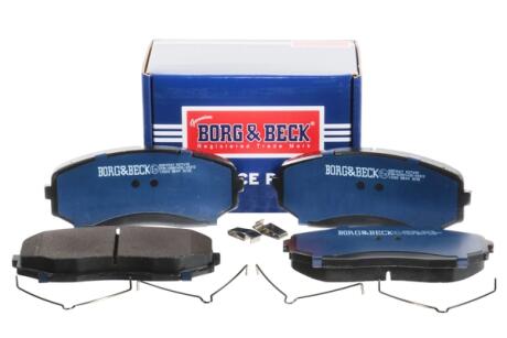 Гальмiвнi колодки дисковi BORG & BECK BBP2967