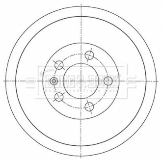 Тормозные барабаны BORG & BECK BBR7278