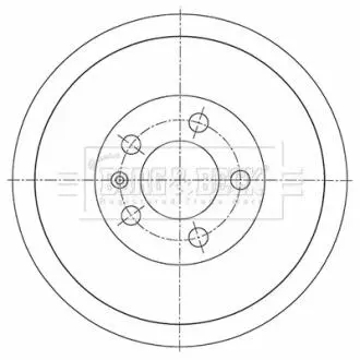 Тормозные барабаны BORG & BECK BBR7278