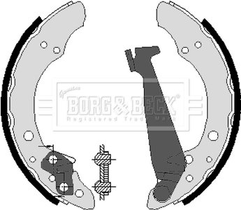 Тормозные колодки.) BORG & BECK BBS6213