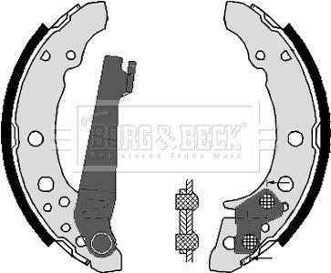 Тормозные колодки.) BORG & BECK BBS6248 (фото 1)