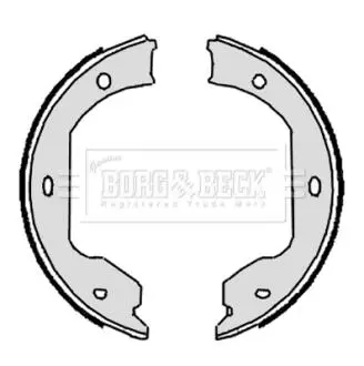 Гальмівні колодки ручного гальма BORG & BECK BBS6332