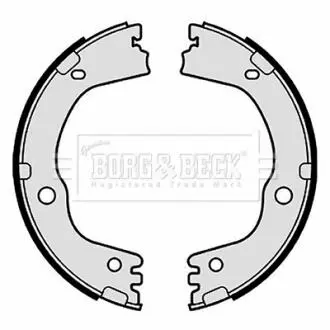 Гальмiвнi колодки барабаннi BORG & BECK BBS6512
