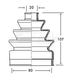 Пильовик BORG & BECK BCB2131