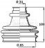 Пильовик BORG & BECK BCB2280R (фото 1)