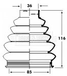 Пильовик BORG & BECK BCB2360