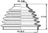 Пильовик BORG & BECK BCB2360R (фото 1)