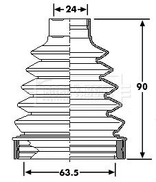 Пильовик BORG & BECK BCB6201