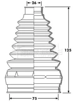 Пыльник BORG & BECK BCB6217