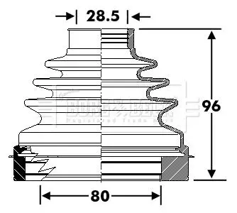 Пильовик BORG & BECK BCB6297