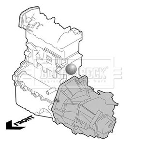 Подвеска BORG & BECK BEM3235