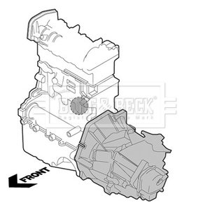 Подвеска BORG & BECK BEM3680