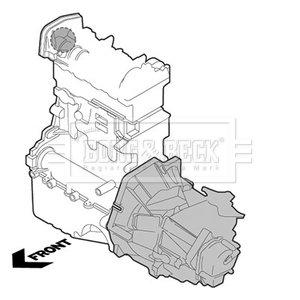 Подвеска BORG & BECK BEM3908