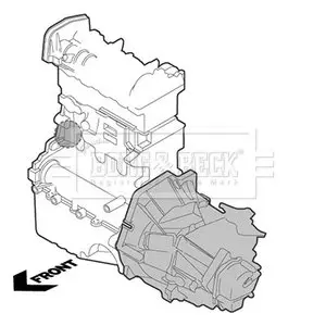 Подвеска BORG & BECK BEM3910