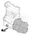 Подушка двигателя (передняя) Kia CeeD 1.4-2.0 06-12 BORG & BECK BEM4390 (фото 2)