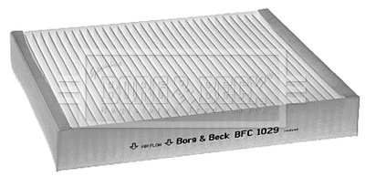 Фильтр воздуха (салона) BORG & BECK BFC1029