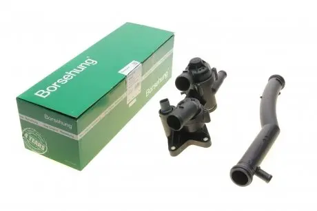 Термостат VW Polo/Skoda Fabia 1.4/1.6 09-16 (83°C/87°C) (с трубкой) Borsehung B19087