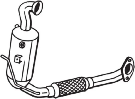 Сажовий фільтр FORD C-MAX II, FOCUS III, FOCUS III/HATCHBACK, GRAND C-MAX 1.6D 07.10-02.20 BOSAL 097760