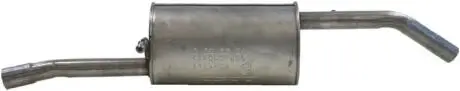 Глушитель, алюм. cталь, задн. часть CITROEN C3 (12-16) (135-141) BOSAL 135141