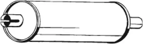 Глушитель системы выпуска (средний) BOSAL 176401
