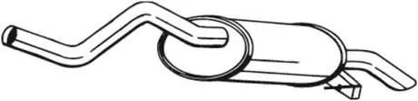 Глушник вихлопних газів (кінцевий) BOSAL 200067