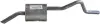 Глушник Renault Dokker 1.5 dCi BOSAL 200-171 (фото 3)