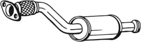 Глушитель системы выпуска (средний) BOSAL 200827