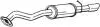 Глушник вихлопної системи задній TOYOTA YARIS, YARIS/HATCHBACK 1.3 09.11-03.17 BOSAL 228305 (фото 1)