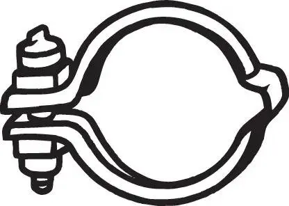 Клемма, система выпуска BOSAL 254240