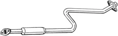 Глушитель системы выпуска (средний) BOSAL 279033