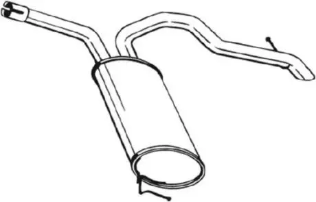 Задний. глушитель, выпускная сист. BOSAL 281619