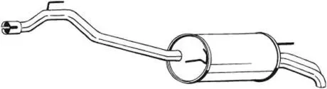 Задній. глушник,випускна сист. BOSAL 282691