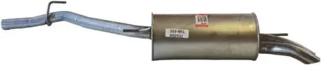 Глушник вихлопних газів (кінцевий) BOSAL 283491