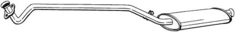 Глушитель передний BOSAL 284-893